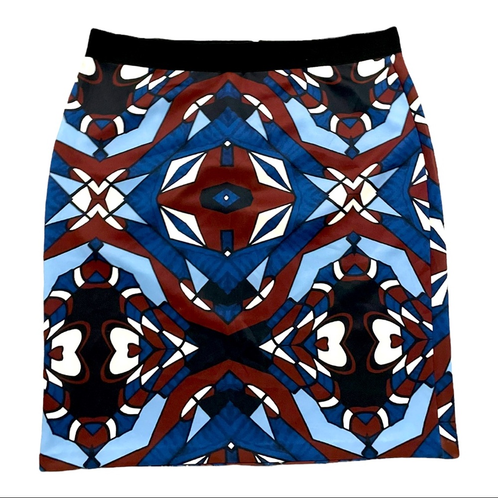 ELOQUII geometric stretch Scuba Skirt size 20